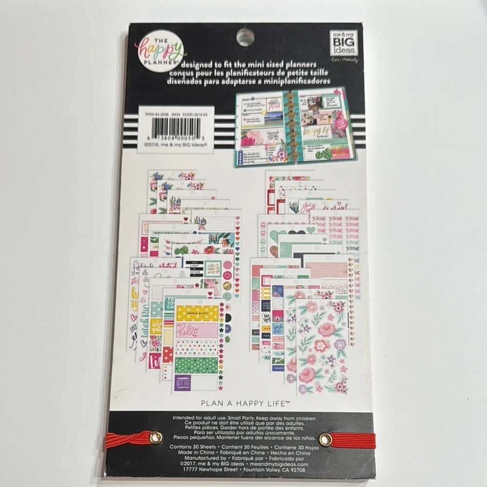 Happy Planner Choose Happy Stickers